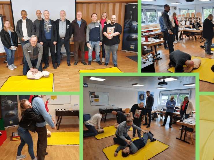 Erste Hilfe Kurs 2024 Erste Hilfe Kurs 2024 im PSV Mainz